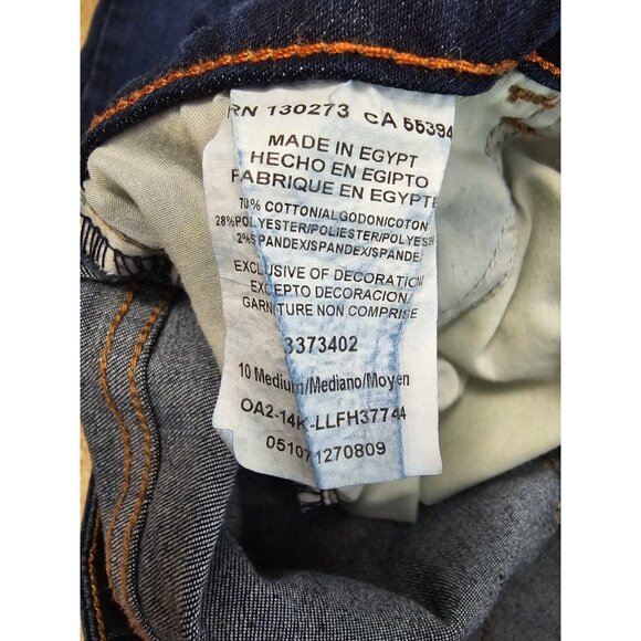 Lee Modern Series Curvy Fit Boot Cut Blue Size 10 Medium Women's Jeans - Picture 5 of 6